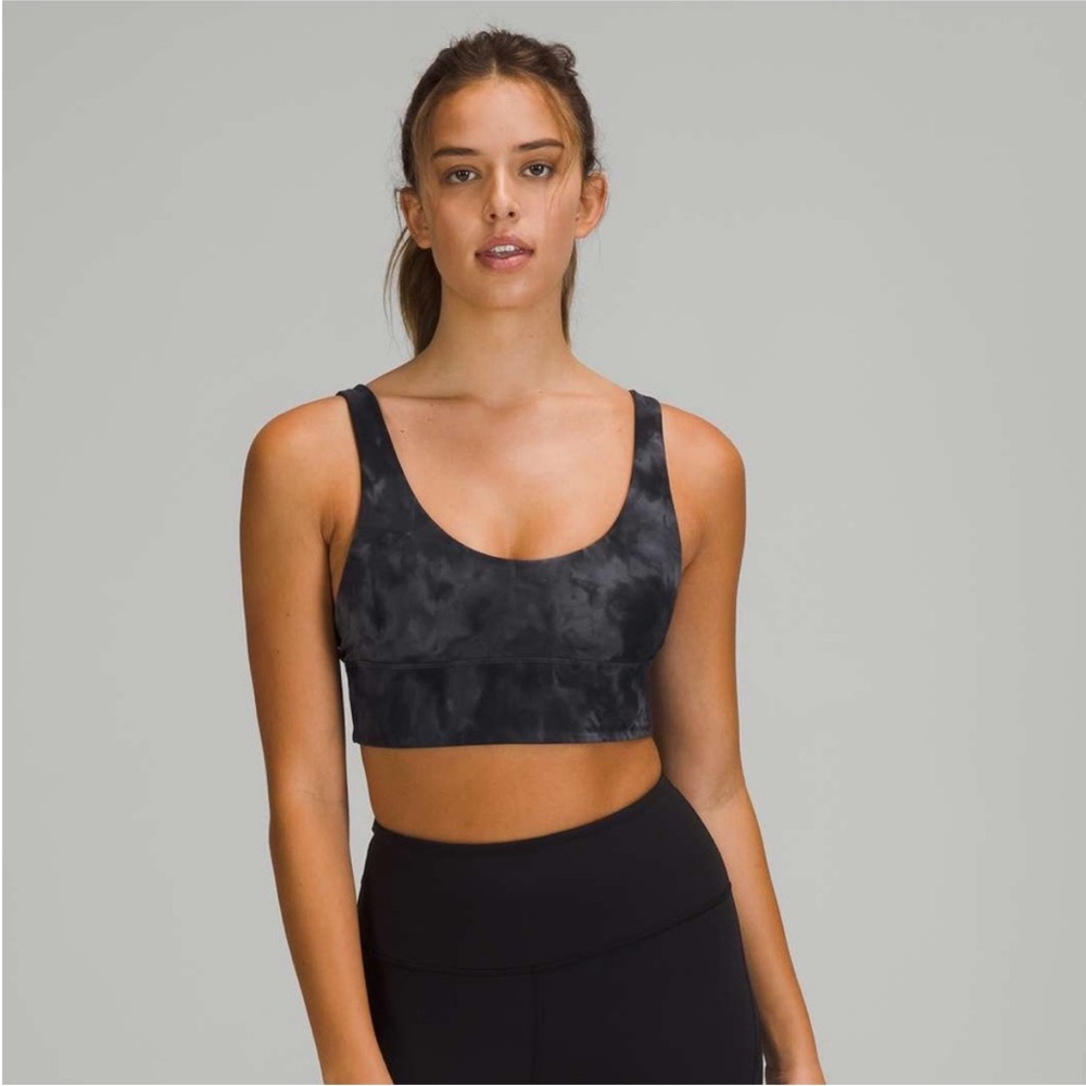 Lululemon Align Bra Reversible Diamond Dye and Graphite Gray